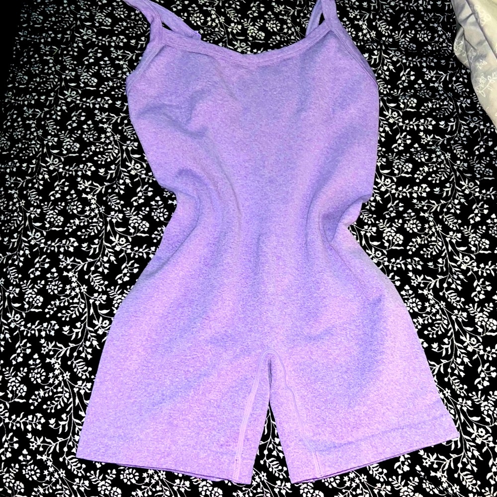 Purple suit